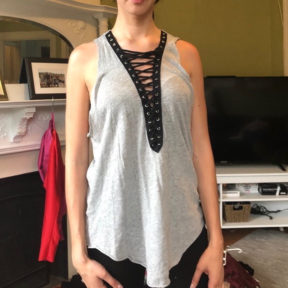 Lace up tank from LF - Picture 2 of 4